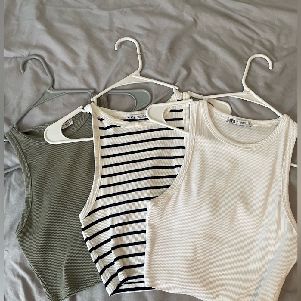 🔥BUNDLE THREE ZARA TANKS